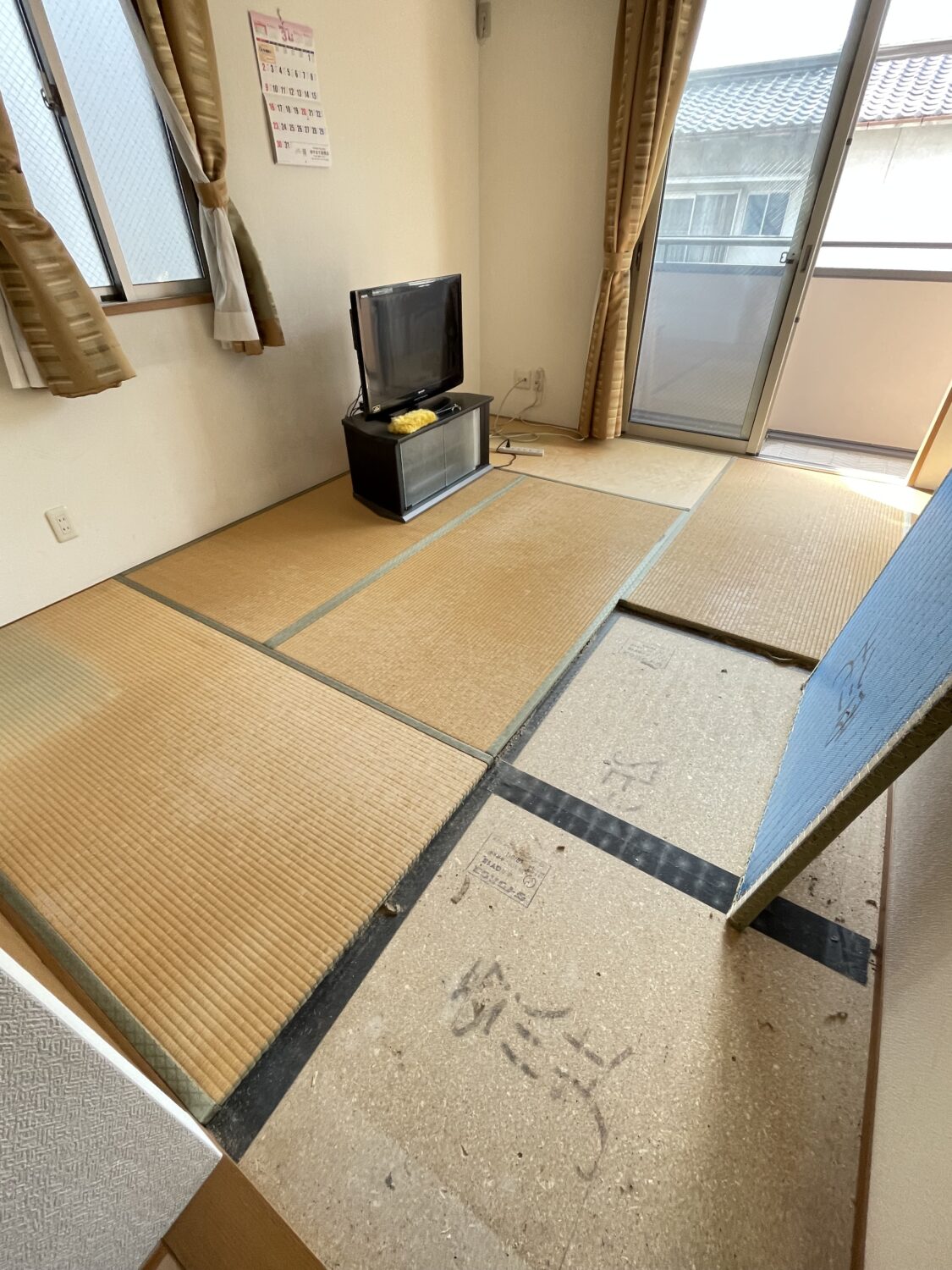 和室からフローリングに🏠