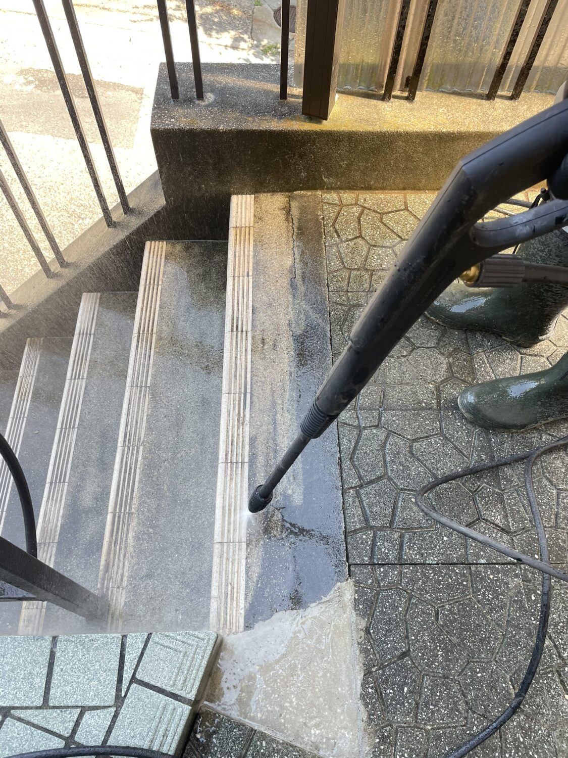 屋外滑り止めコーティング