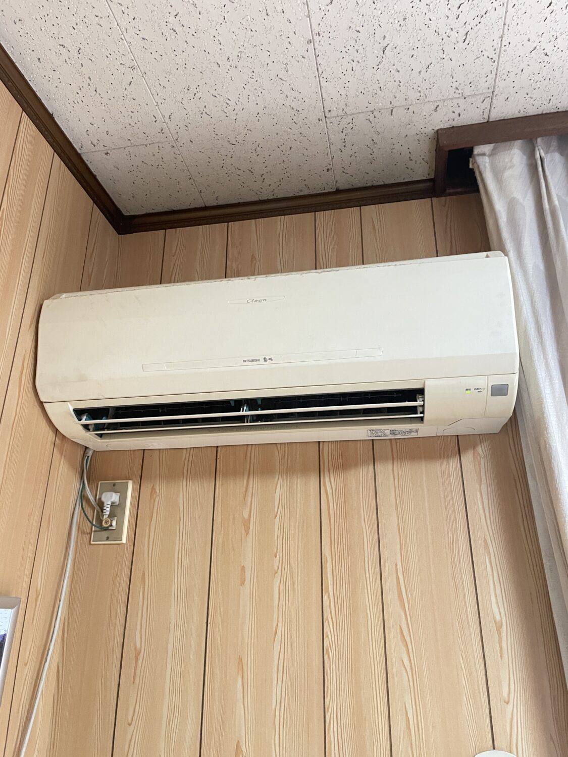 エアコン取付け下見