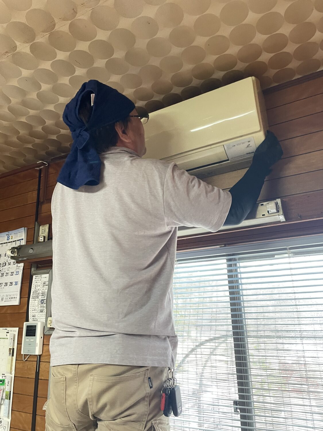 エアコン交換工事