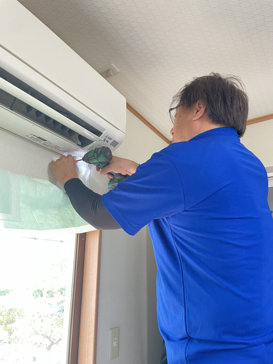 エアコン水漏れ修理