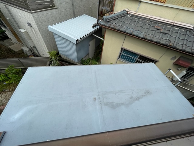 屋根の塗装🏠