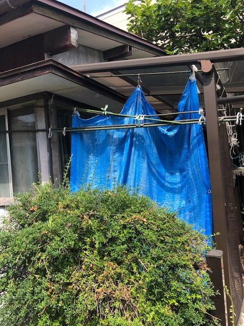 西日目隠し工事